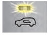 With the recirculated air position selected, air from the passenger compartment
