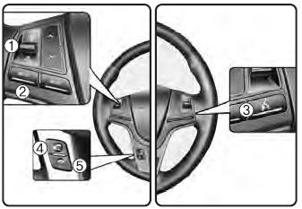 (1) VOLUME button :