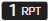 ❈ Press RPT again to turn off.