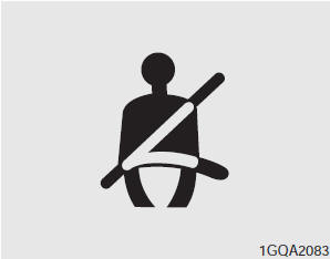 The driver's seat belt warning light and chime will activate pursuant to the