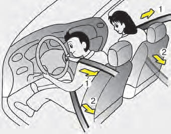 Your vehicle is equipped with driver's and front passenger's pre-tensioner seat