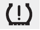 The low tire pressure telltale will illuminate after it blinks for approximately
