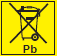 An inappropriately disposed battery can be harmful to the environment and
